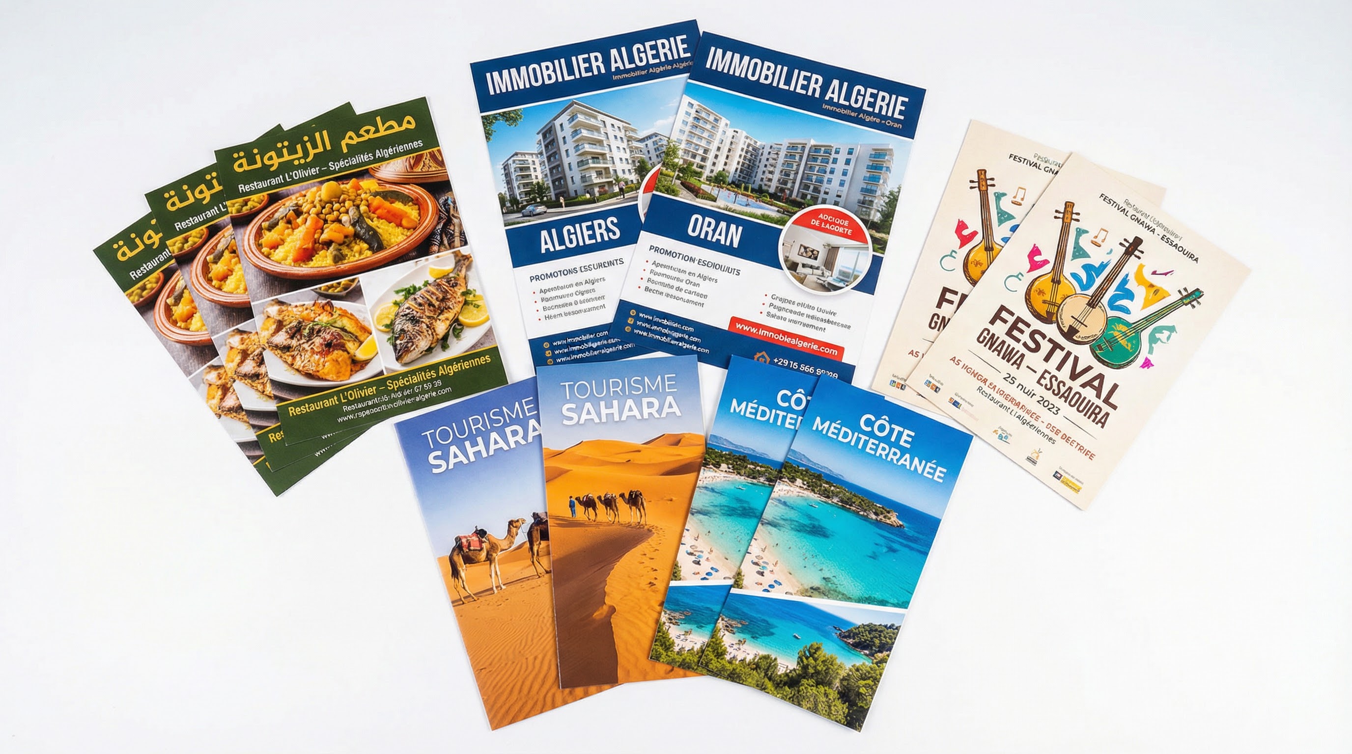 الطيّارات والمنشورات