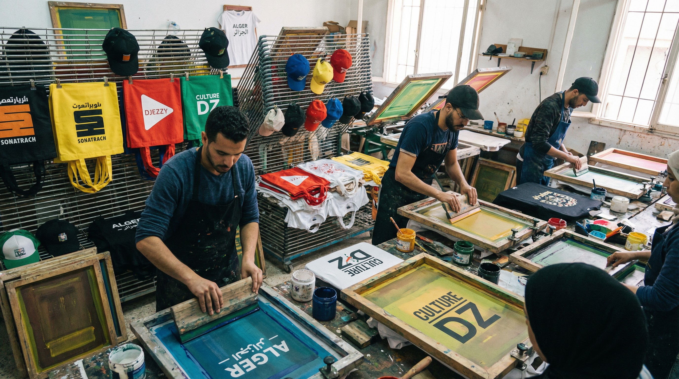 الطباعة الحريرية